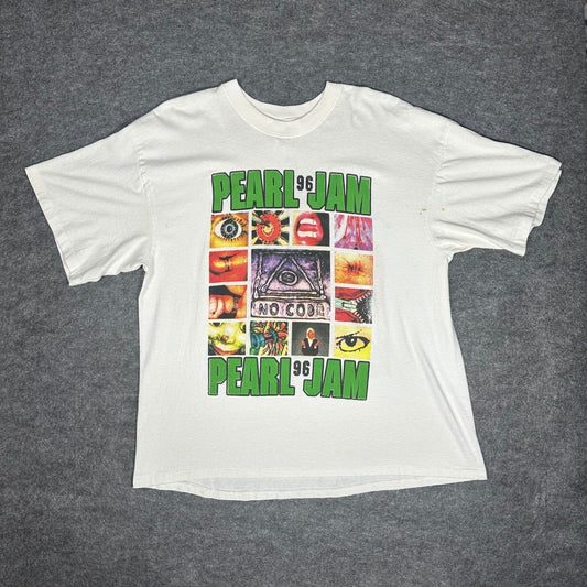 Pearl Jam Ticketmaster Sucks T Shirt Vintage 1996 XL RARE Single Stitch Bootleg
