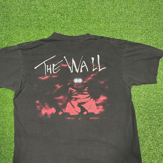Faderrr 1997 Pink Floyd The Wall Marching Hammers T-Shirt Faded Single Stitch