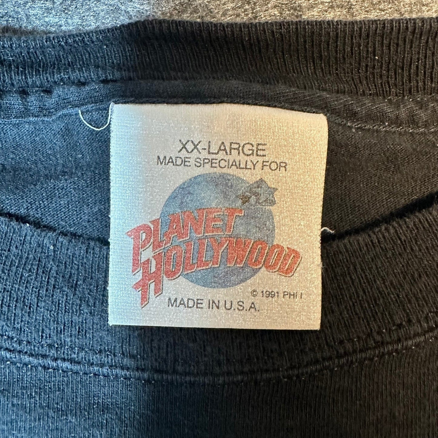 Vintage 90s Planet Hollywood Haunted Hollywood 1997 T Shirt XXL Mens