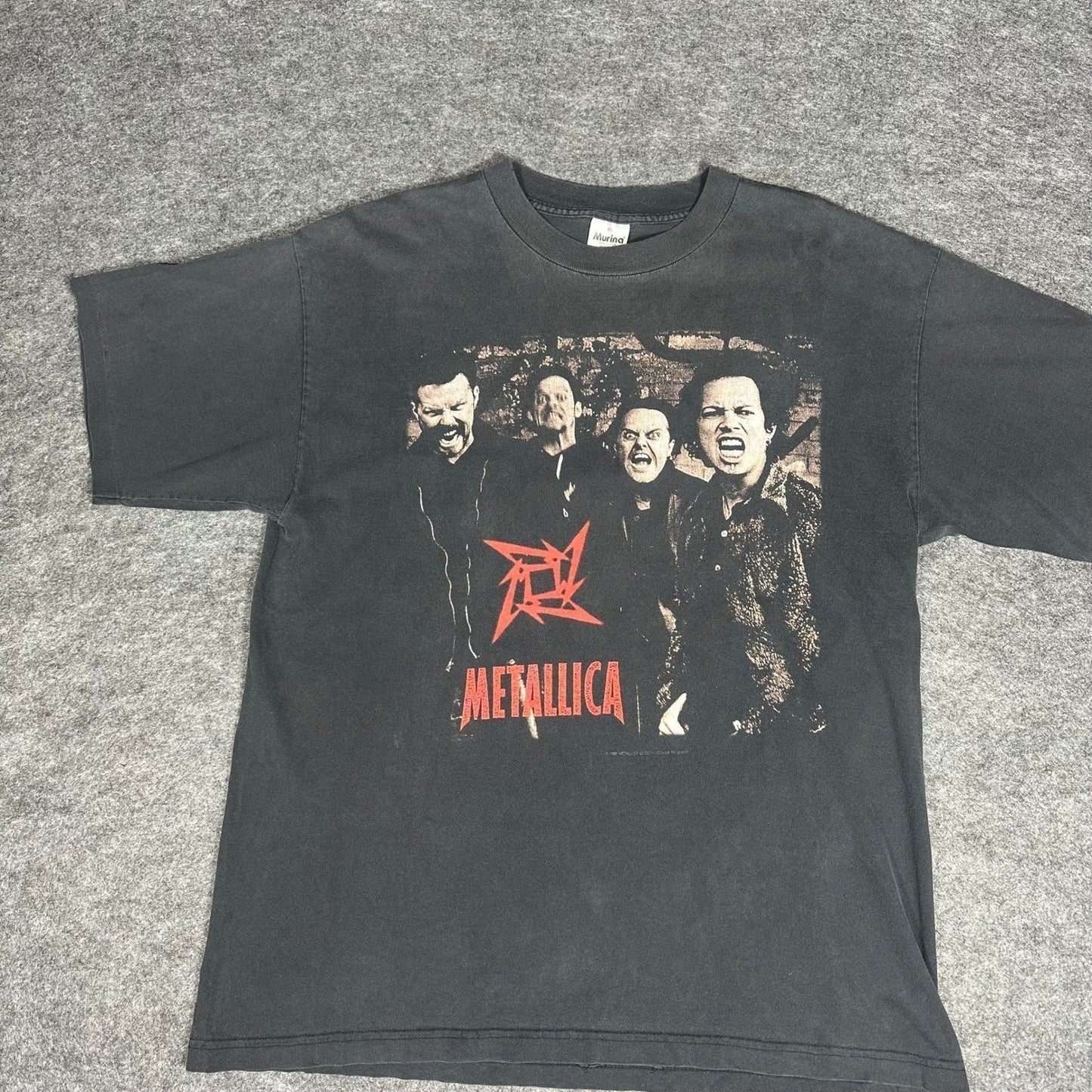 Rare Vintage 90s Metallica On The Load Again Tour T Shirt XL Giant Single Stitch