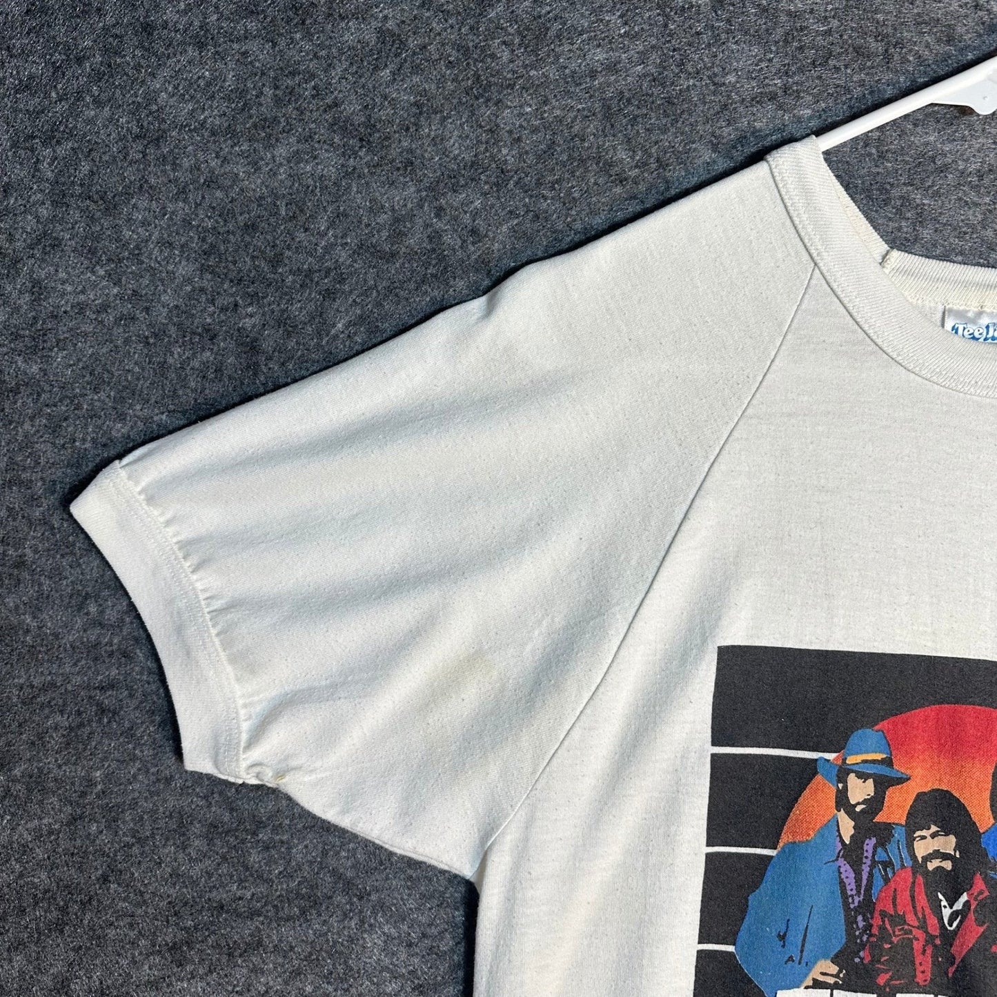Vintage 1986 Alabama In Concert Tour T Shirt Mens Medium White Single Stitch