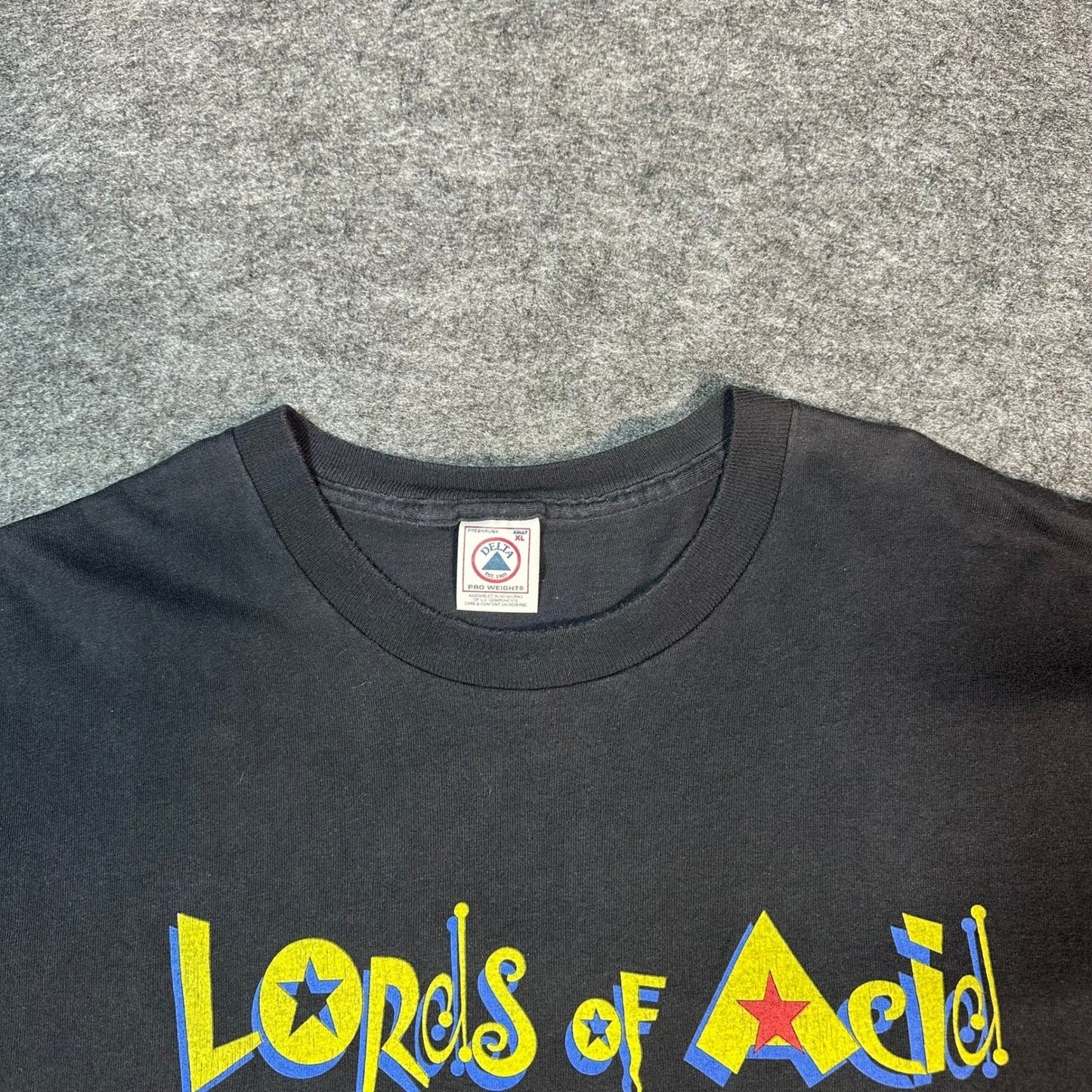 Rare Vintage 90s Lords of Acid Our Little Secret Tour Shirt Delta Pro Weight XL