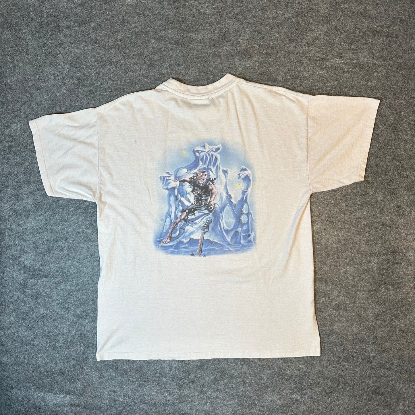 Vintage IRON MAIDEN Shirt 2003 Euro Tour "Seventh Son of a Seventh Son" Size XXL