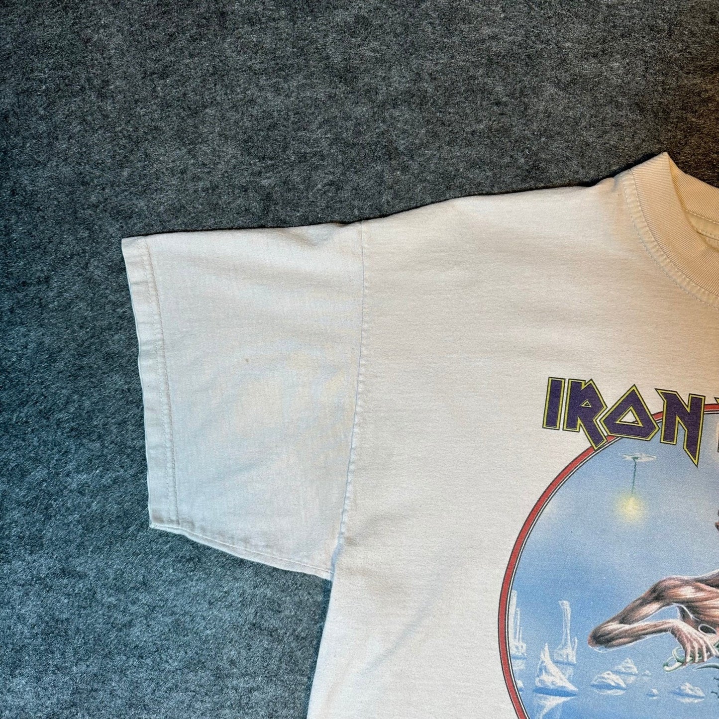 Vintage IRON MAIDEN Shirt 2003 Euro Tour "Seventh Son of a Seventh Son" Size XXL
