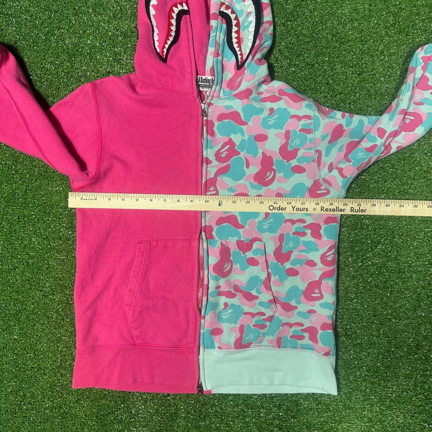 A Bathing Ape BAPE South Beach Shark Hoodie Miami Small