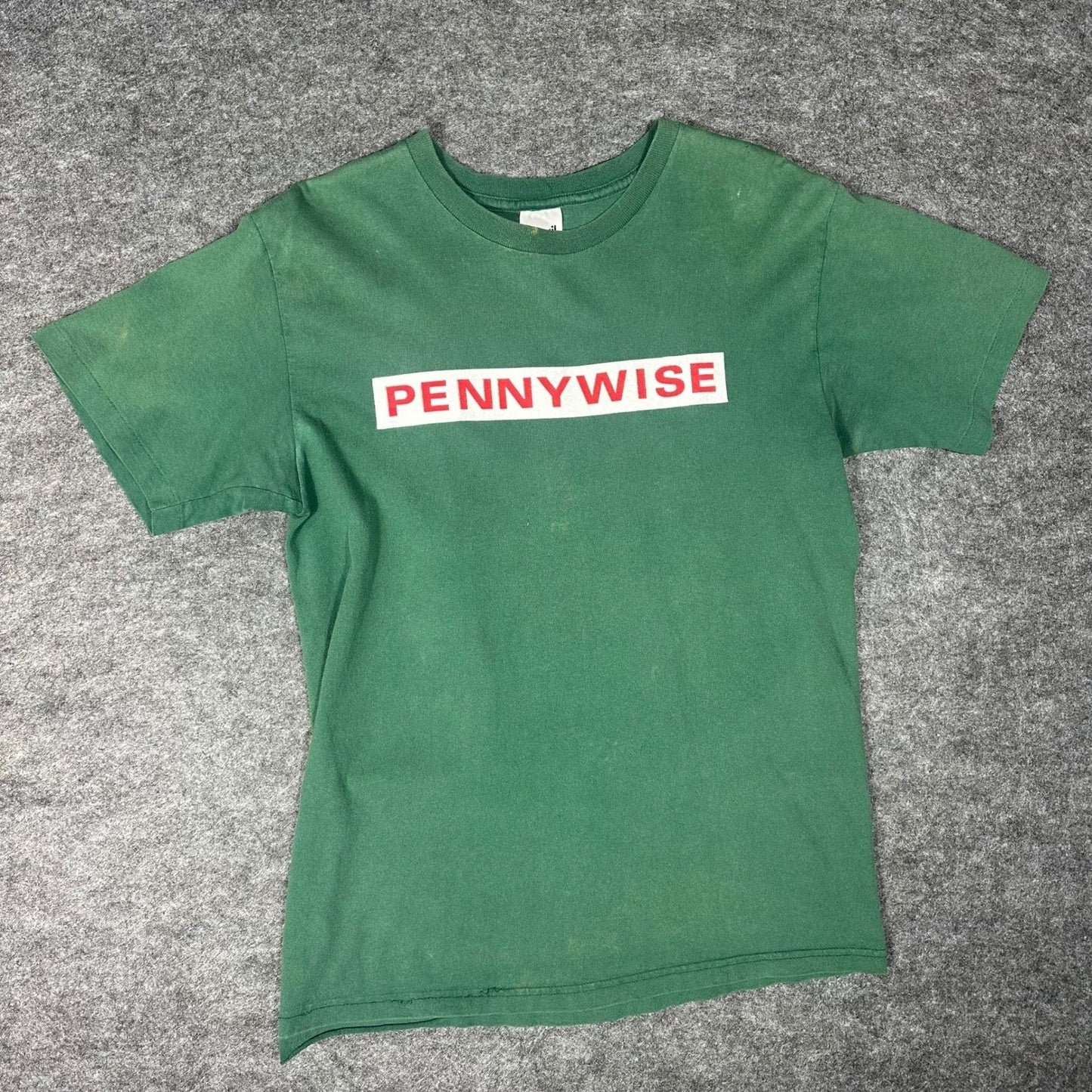PENNYWISE Single Stitch Vintage T Shirt Mens Medium Anvil Punk Rock Concert