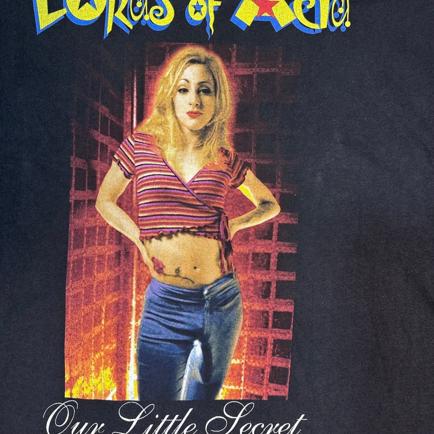 Rare Vintage 90s Lords of Acid Our Little Secret Tour Shirt Delta Pro Weight XL