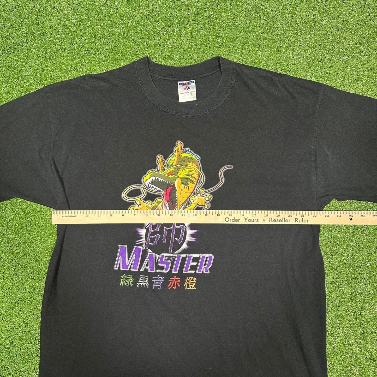 2000s Y2K Vintage Dragonball Z GT Trading Card Promo Tee Men's XL