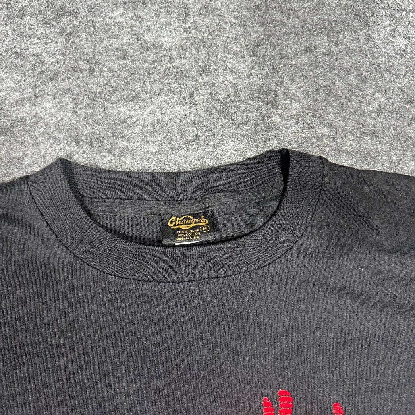 VTG 90s Spider-Man Marvel Changes T Shirt Mens M Black Single Stitch USA Made