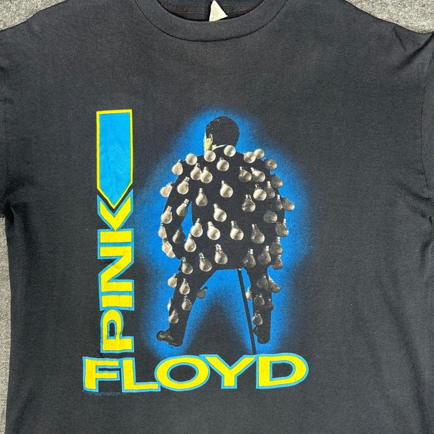 Vintage Pink Floyd Light Bulb Tour 1989 Concert T Shirt Mens XL