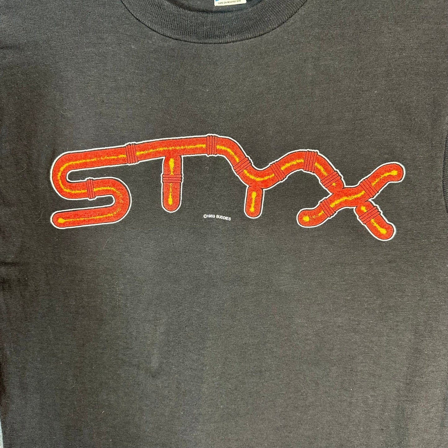 Vintage 1983 STYX Kilroy Was Here Tour Tank Top Single Stitch Hem Mens Medium