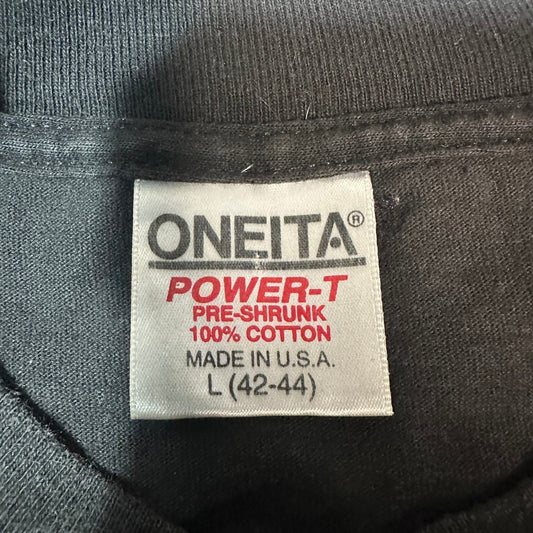 Rare Vintage 90s Metallica Unforgiven Shirt Pushead Oneita Single Stitch Large