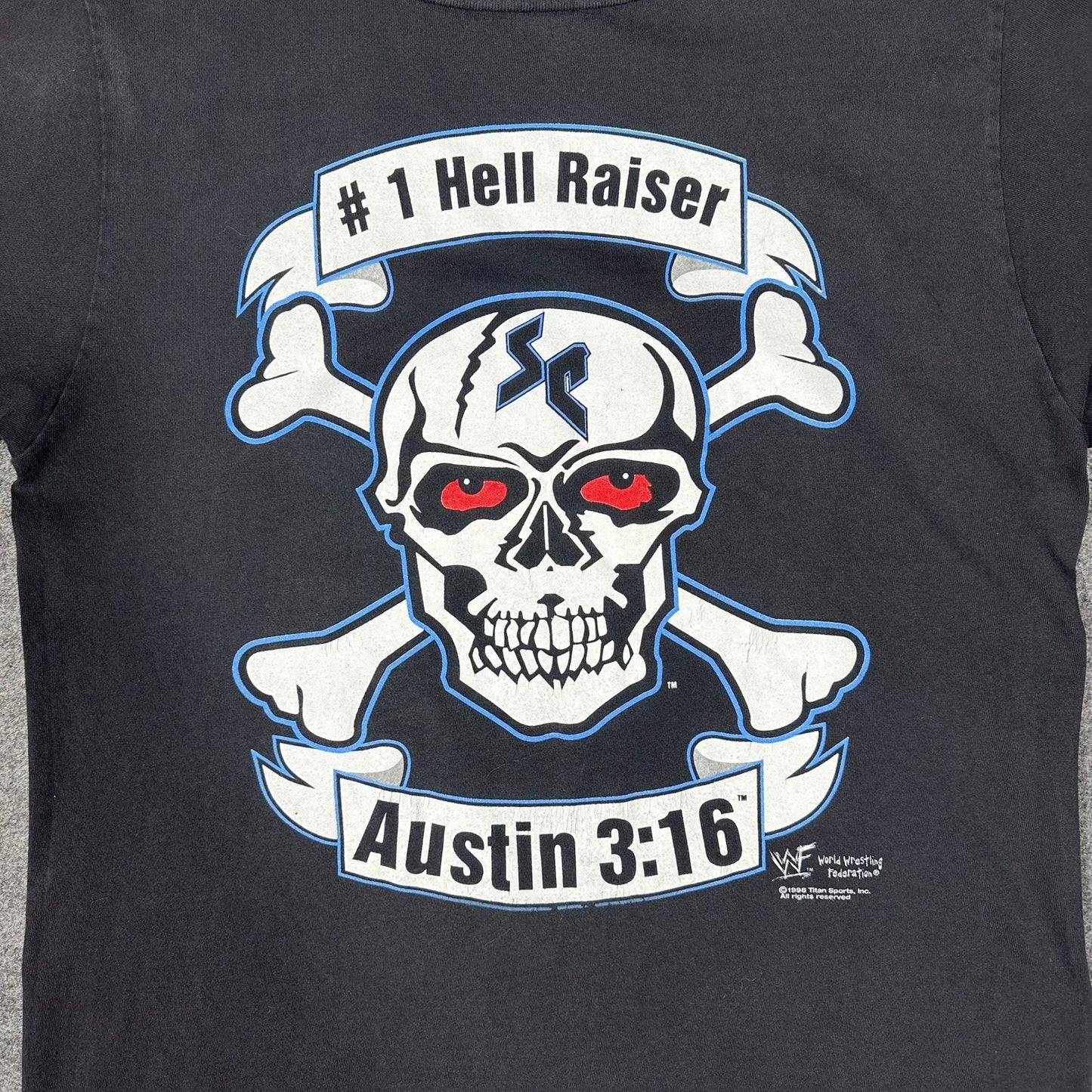 Vtg 1998 WWF STONE COLD STEVE AUSTIN 3:16 Shirt L CHANGES Tag Single Stitch