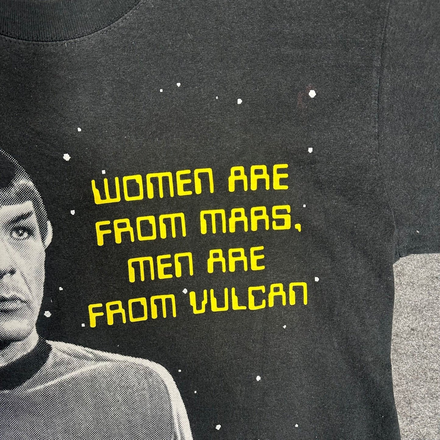 Star Trek Spock Mens Size M Graphic T Shirt 1996 Stanley Desantis