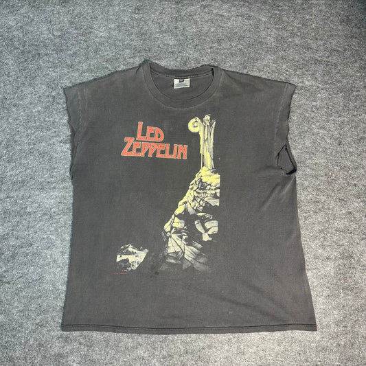 Vintage 90s Led Zeppelin Winterland Shirt XL 1986 Graphic Made USA/Mexico