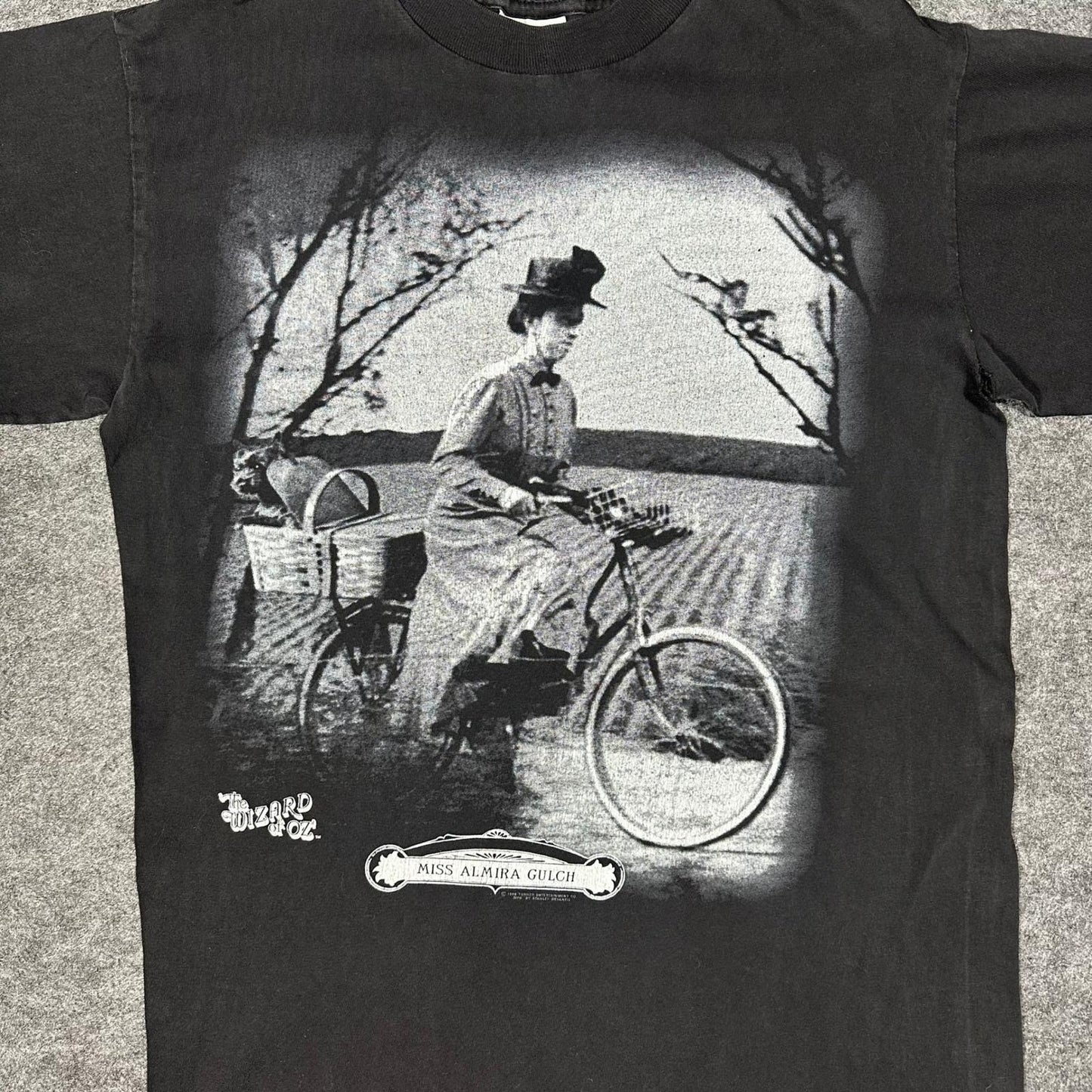 Rare Vintage 1996 STANLEY DESANTIS Wizard of Oz Almira Gulch Shirt Witch Medium