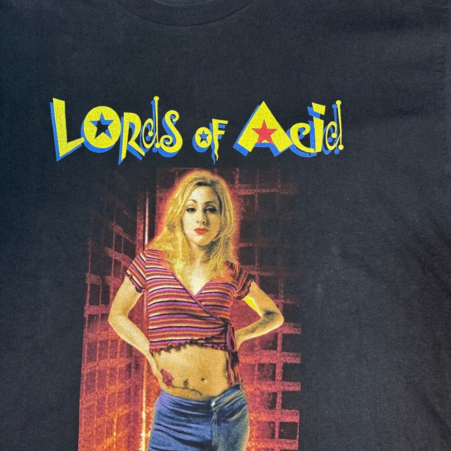 Rare Vintage 90s Lords of Acid Our Little Secret Tour Shirt Delta Pro Weight XL