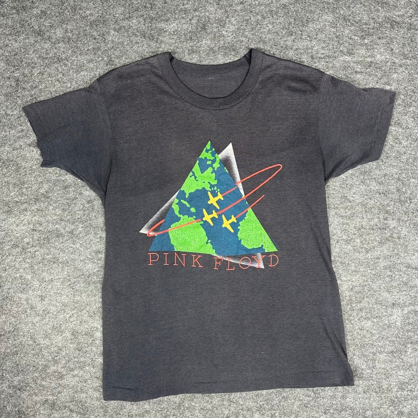 Vintage Pink Floyd World Tour 1988 Graphic T Shirt Men's Medium Single Stitch