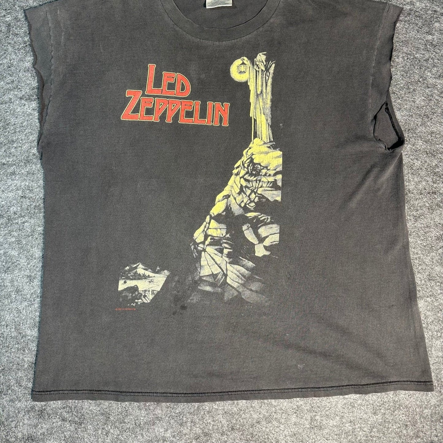 Vintage 90s Led Zeppelin Winterland Shirt XL 1986 Graphic Made USA/Mexico