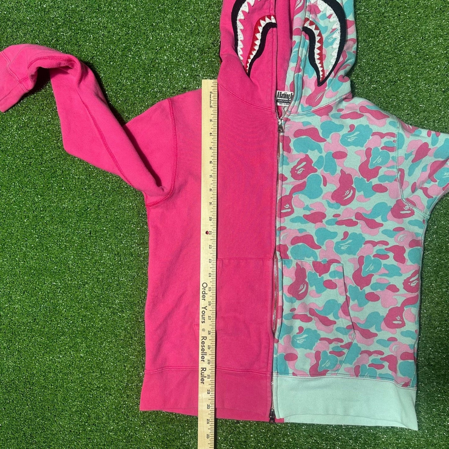 A Bathing Ape BAPE South Beach Shark Hoodie Miami Small