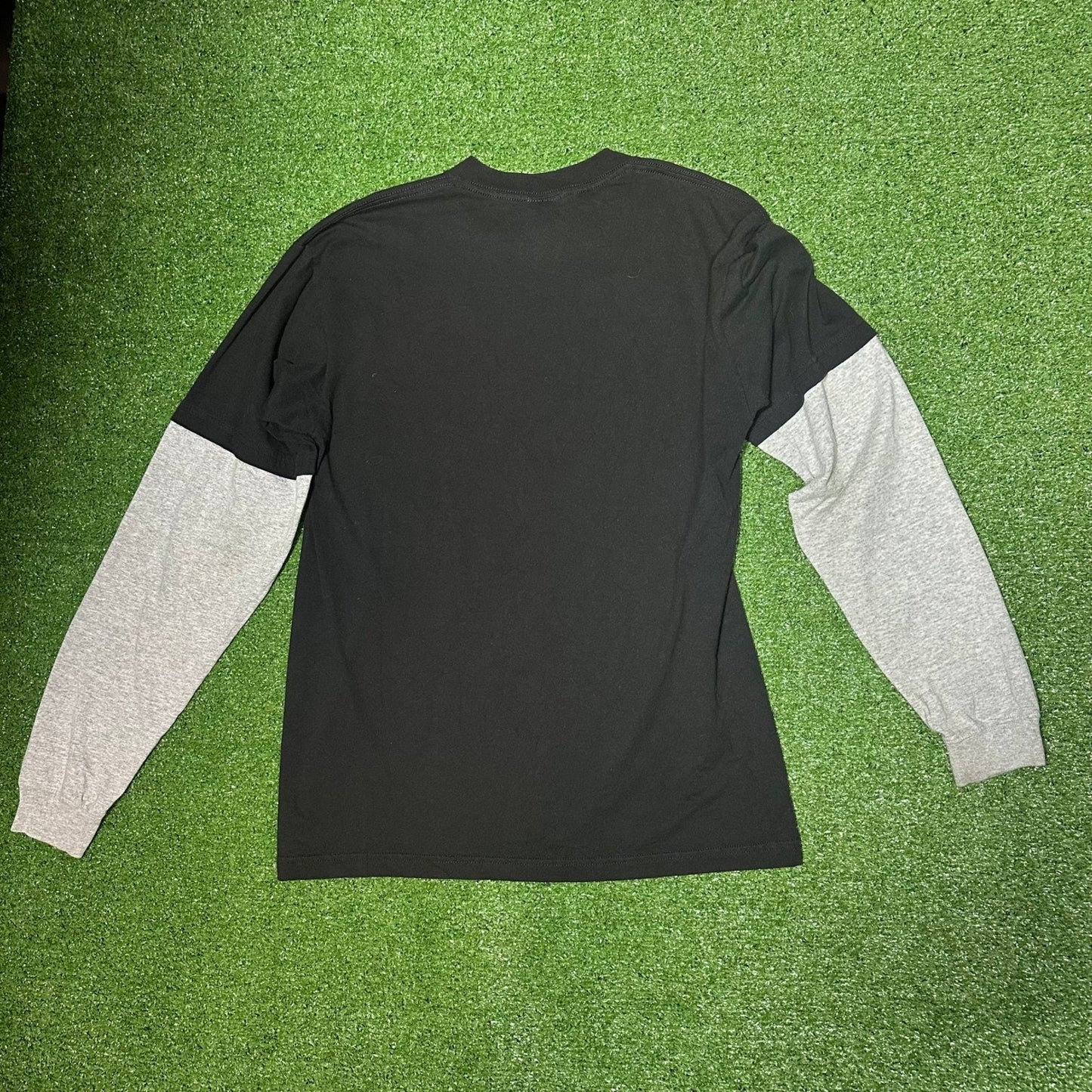 Vintage 2002 Metallica Giant Ninja Star Double Layer Long Sleeve Shirt Large