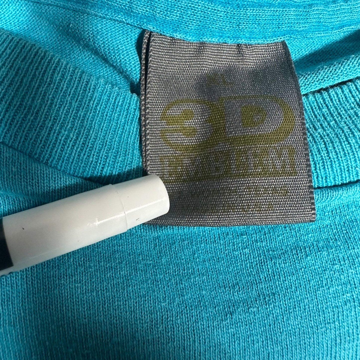 Rare Vintage 90s Harley Davidson 3D Emblem T Shirt XL Fort Worth Teal Thrashed