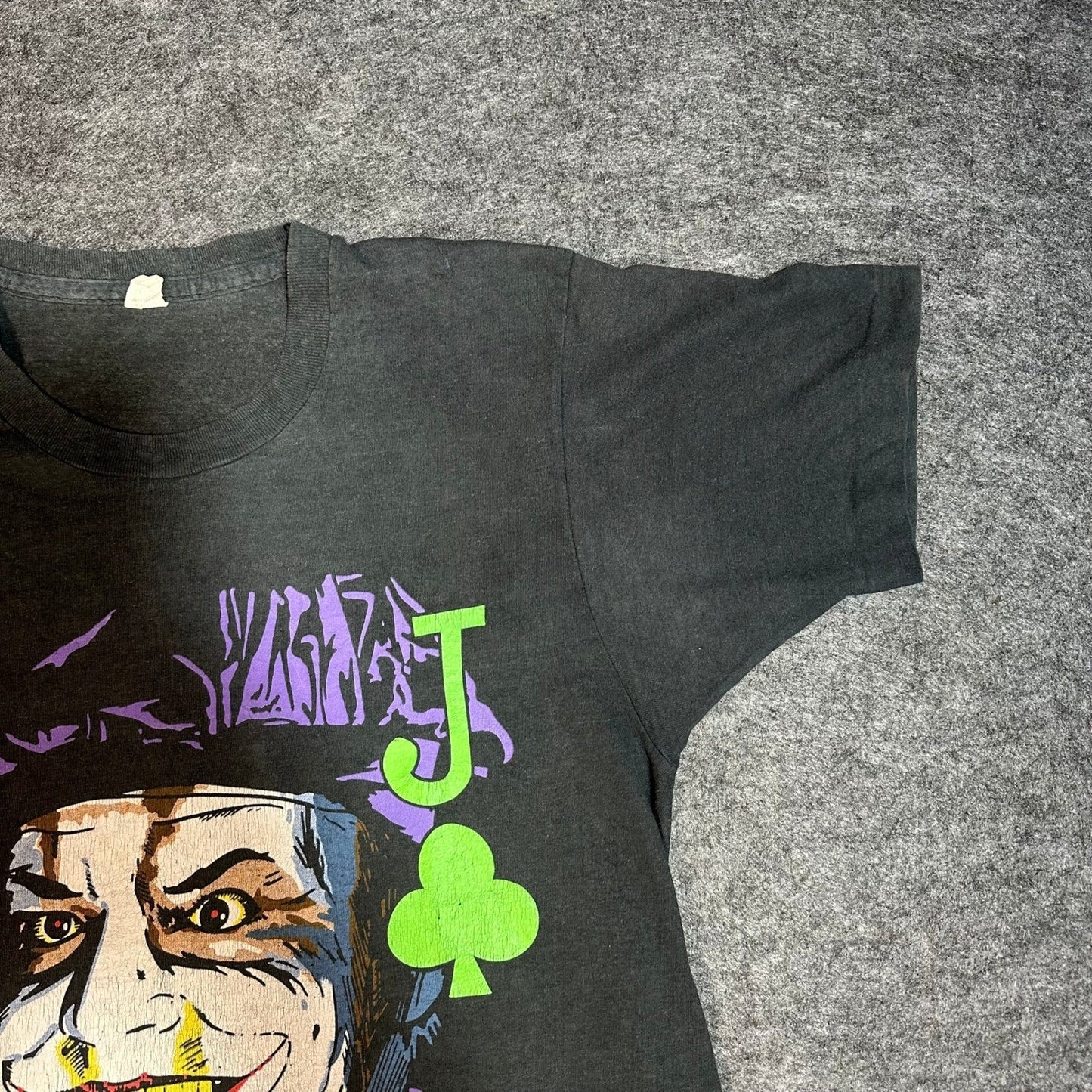 RARE Vintage 1989 DC Comics Batman The Joker T Shirt Screen Stars Men's Large