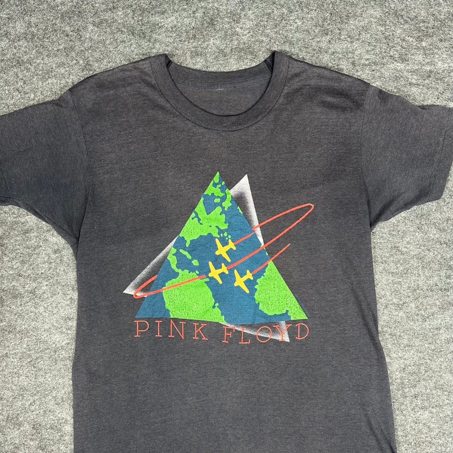 Vintage Pink Floyd World Tour 1988 Graphic T Shirt Men's Medium Single Stitch