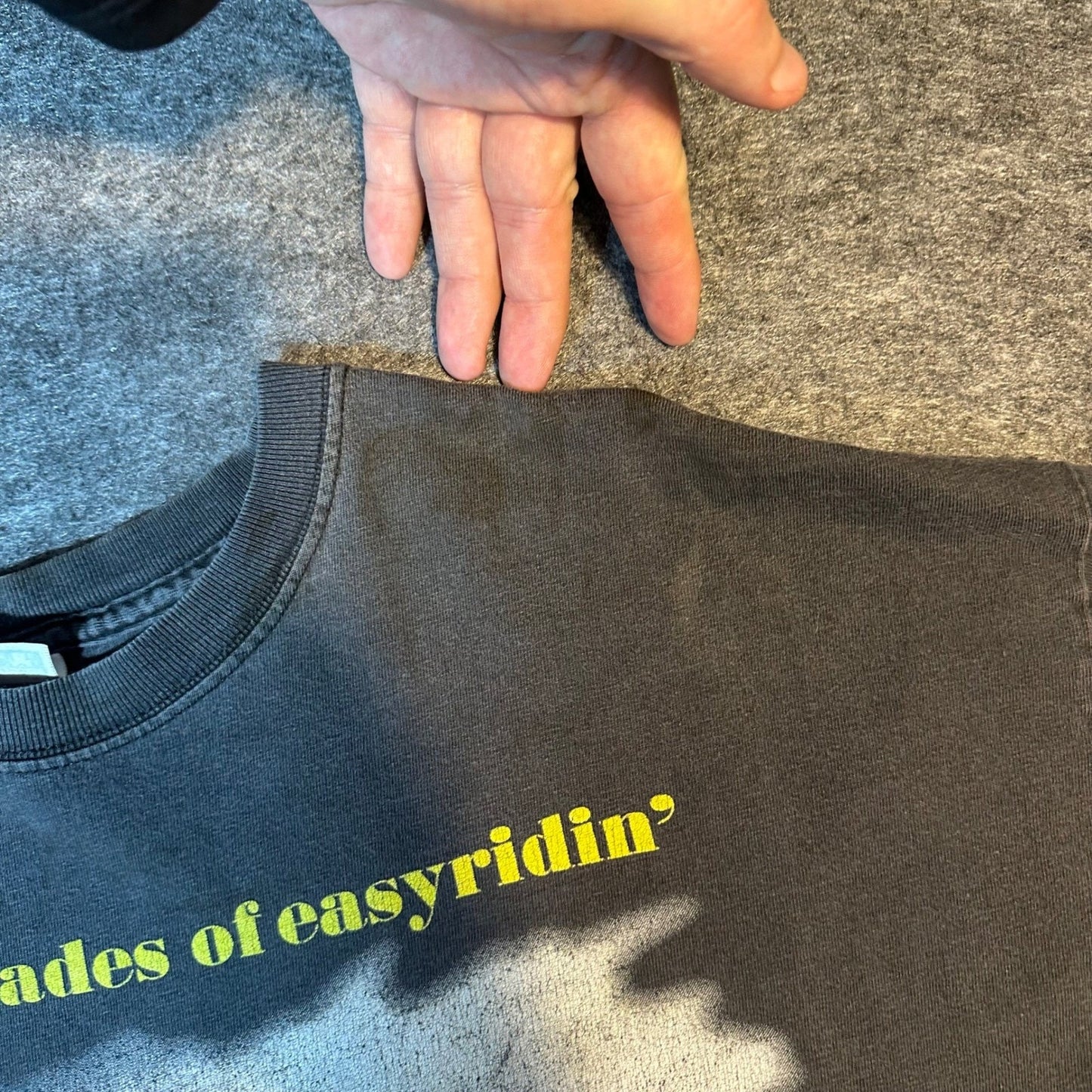 Vintage Easyriders 30 Years T Shirt Mens XL Black Graphic Motorcycle Tee