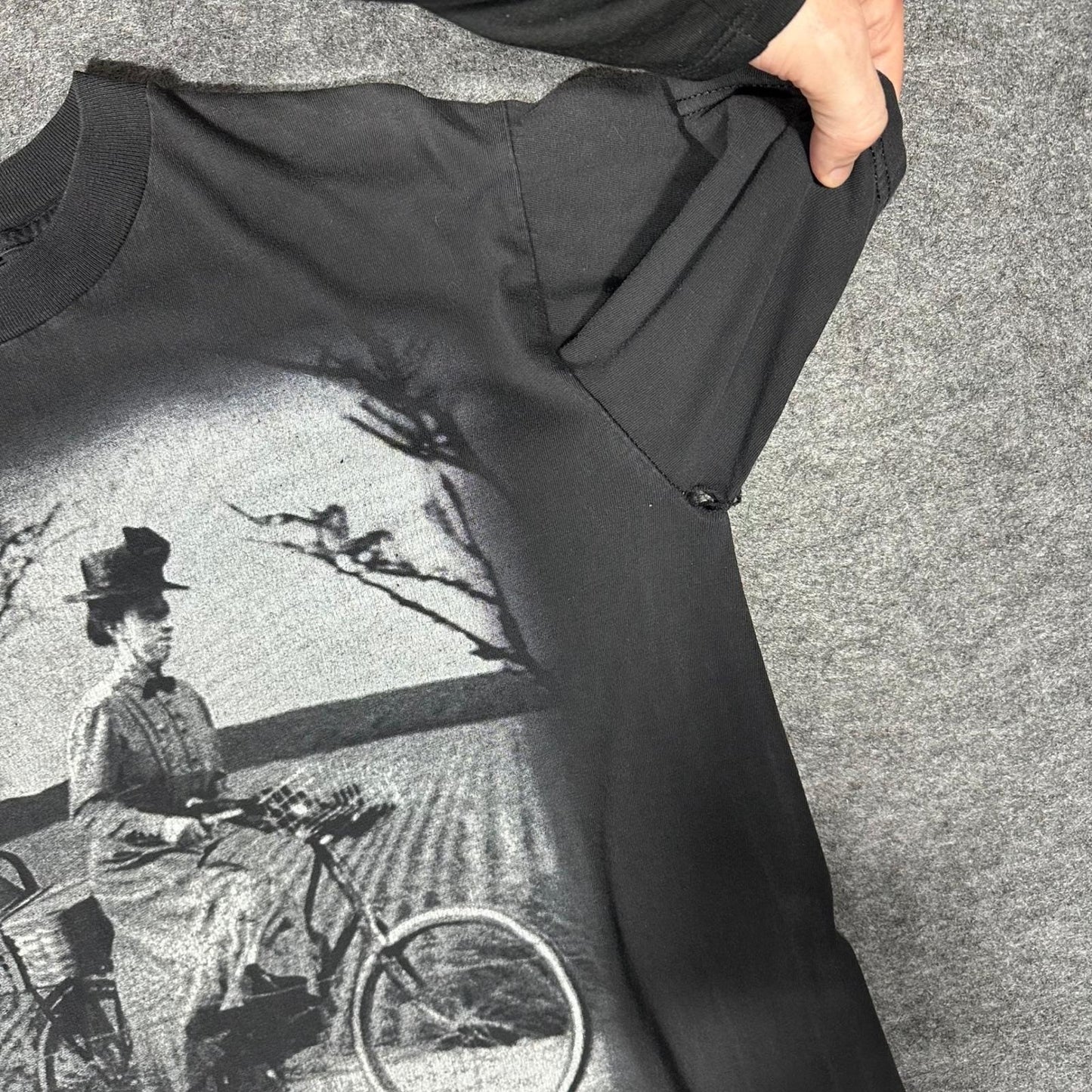 Rare Vintage 1996 STANLEY DESANTIS Wizard of Oz Almira Gulch Shirt Witch Medium