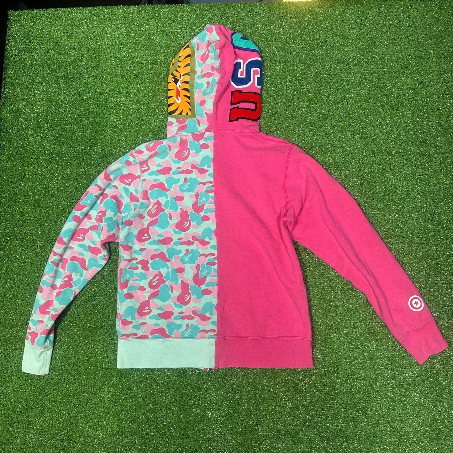 A Bathing Ape BAPE South Beach Shark Hoodie Miami Small