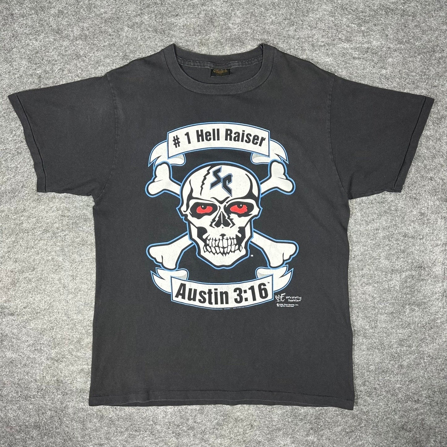 Vtg 1998 WWF STONE COLD STEVE AUSTIN 3:16 Shirt L CHANGES Tag Single Stitch