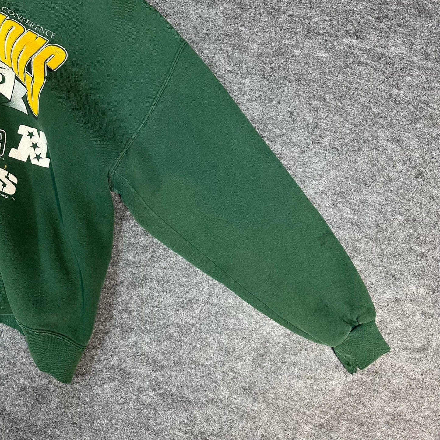 Vintage Green Bay Packers 1996 NFC Champions Crewneck Sweatshirt Size L