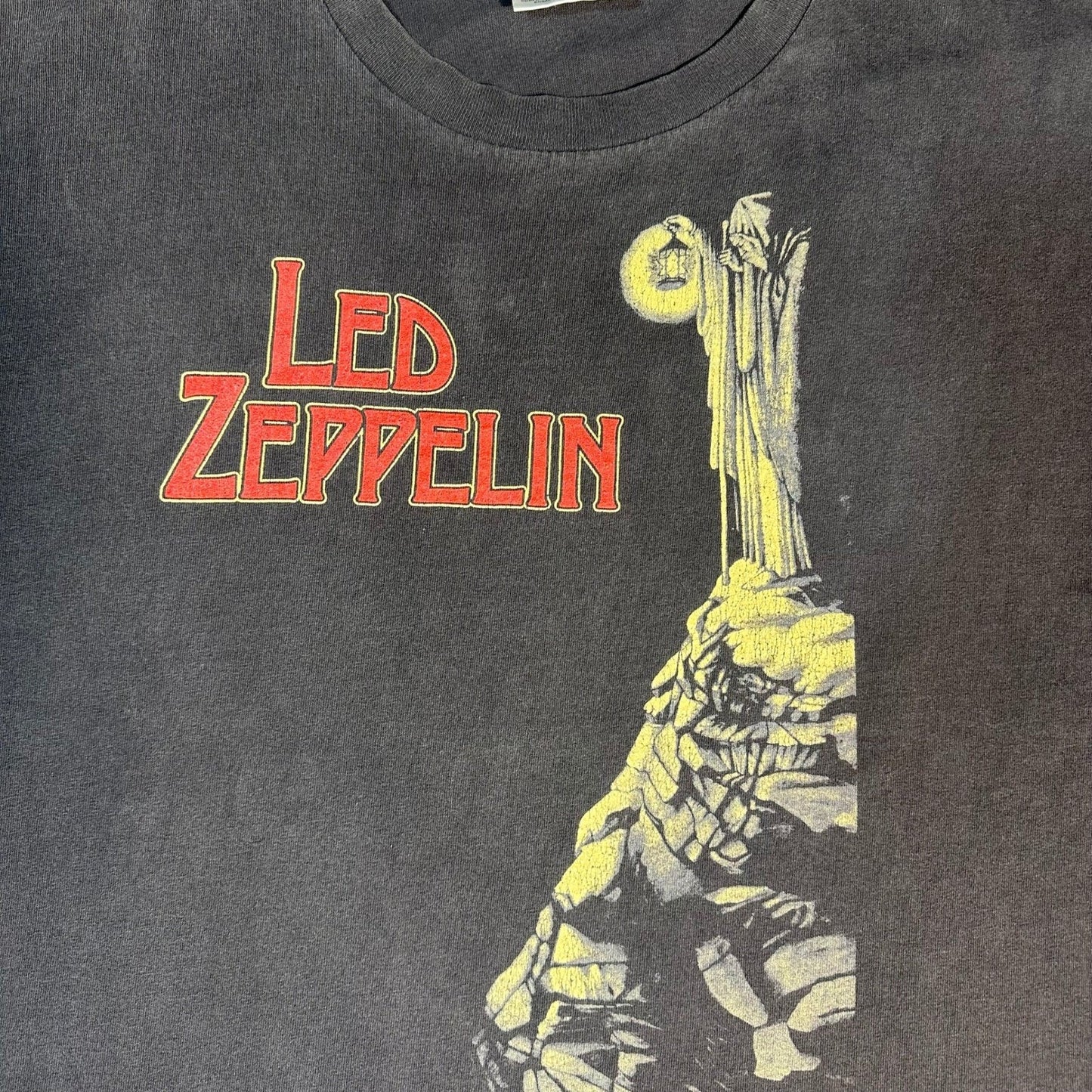 Vintage 90s Led Zeppelin Winterland Shirt XL 1986 Graphic Made USA/Mexico