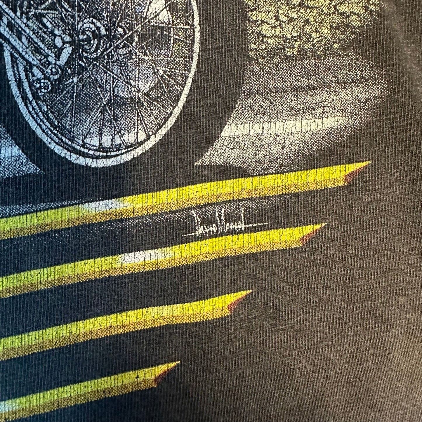 Vintage Easyriders 30 Years T Shirt Mens XL Black Graphic Motorcycle Tee
