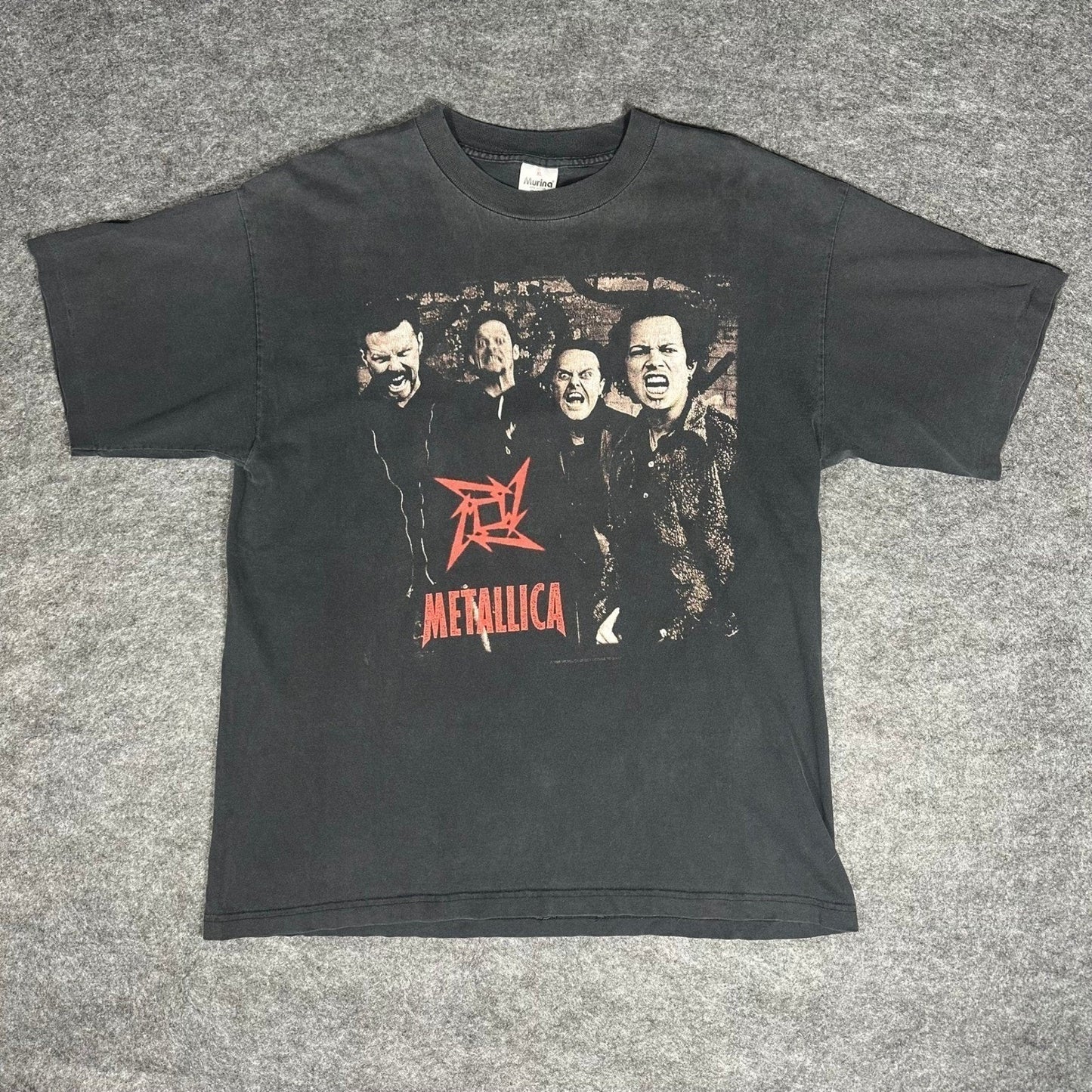 Rare Vintage 90s Metallica On The Load Again Tour T Shirt XL Giant Single Stitch