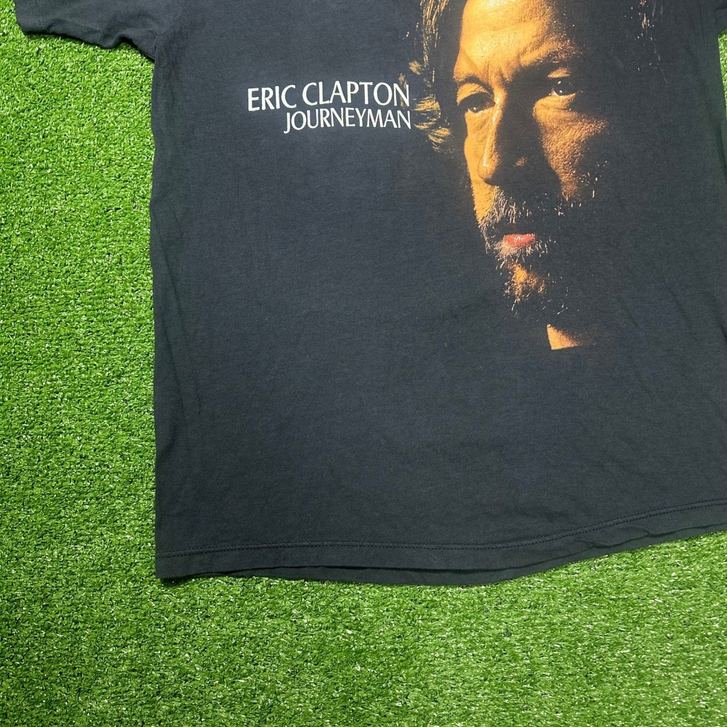 Vintage 1990 Eric Clapton Journeyman Mens Large Single Stitch T-Shirt