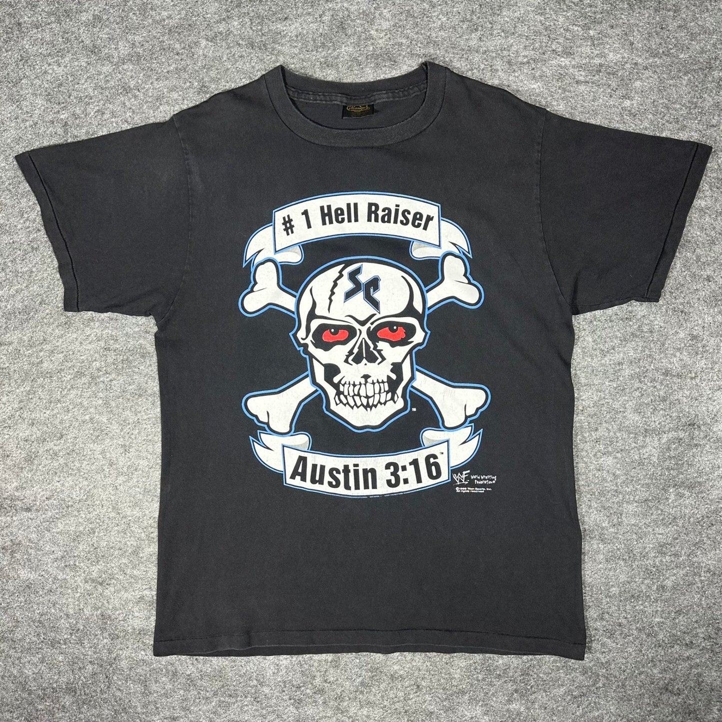Vtg 1998 WWF STONE COLD STEVE AUSTIN 3:16 Shirt L CHANGES Tag Single Stitch