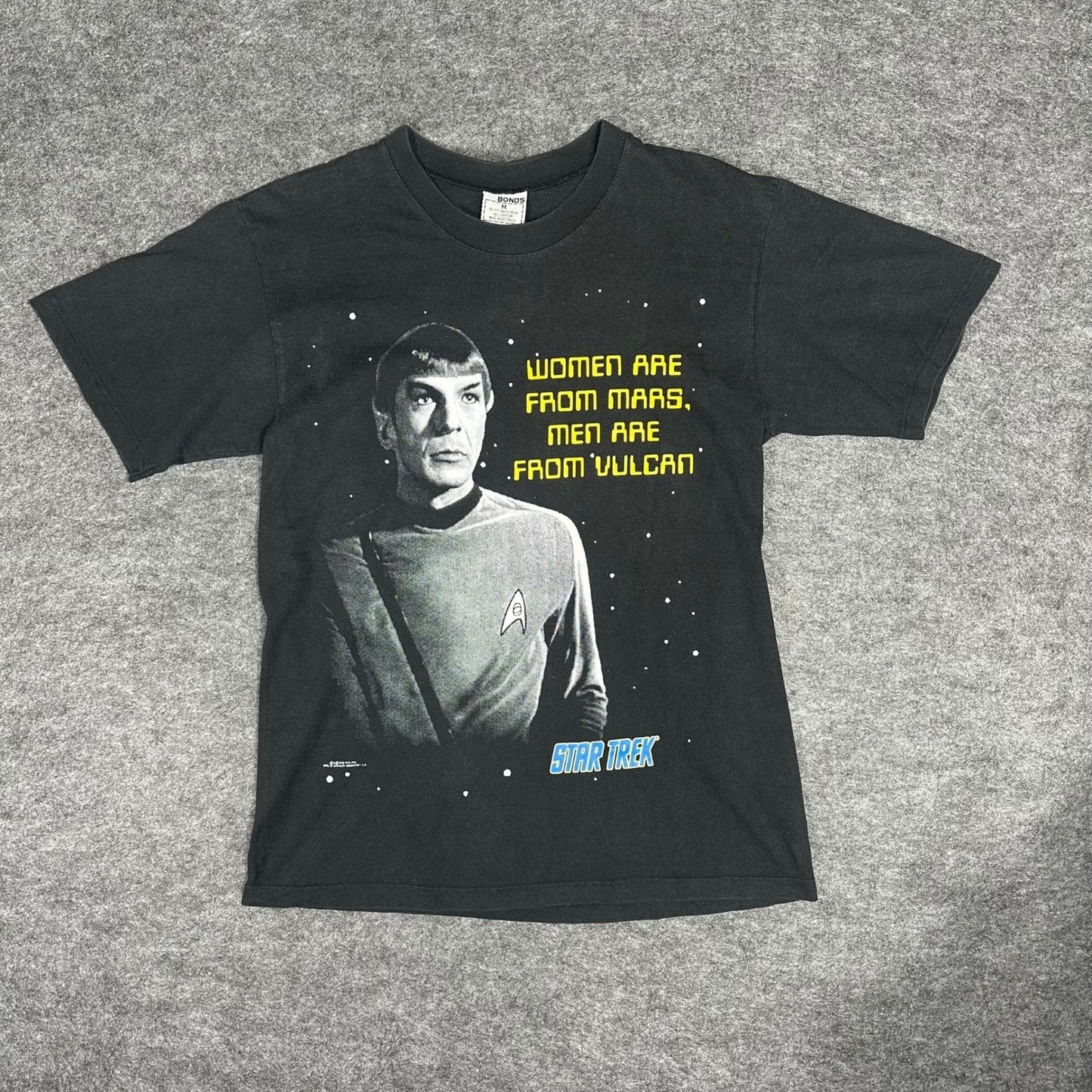 Star Trek Spock Mens Size M Graphic T Shirt 1996 Stanley Desantis