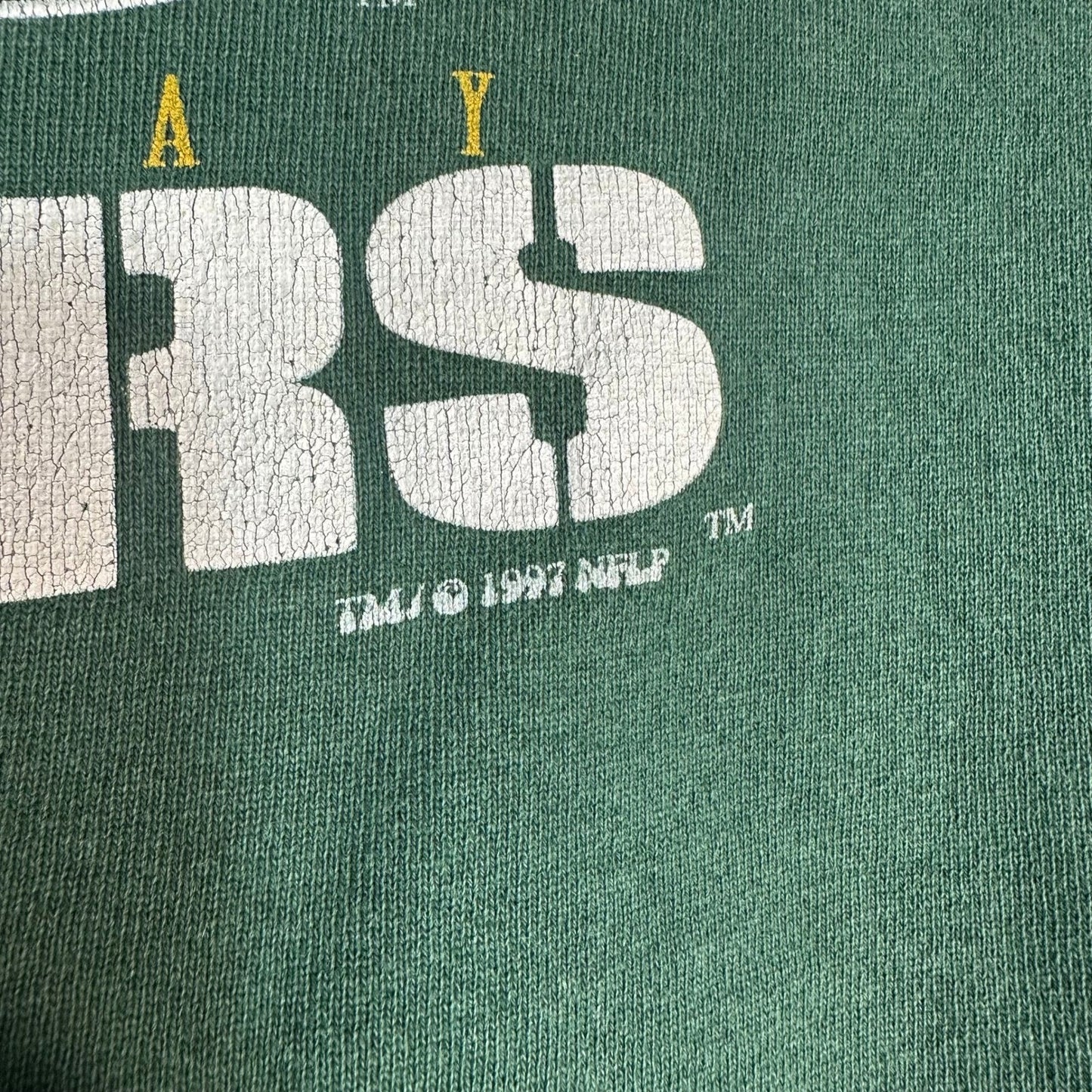 Vintage Green Bay Packers 1996 NFC Champions Crewneck Sweatshirt Size L