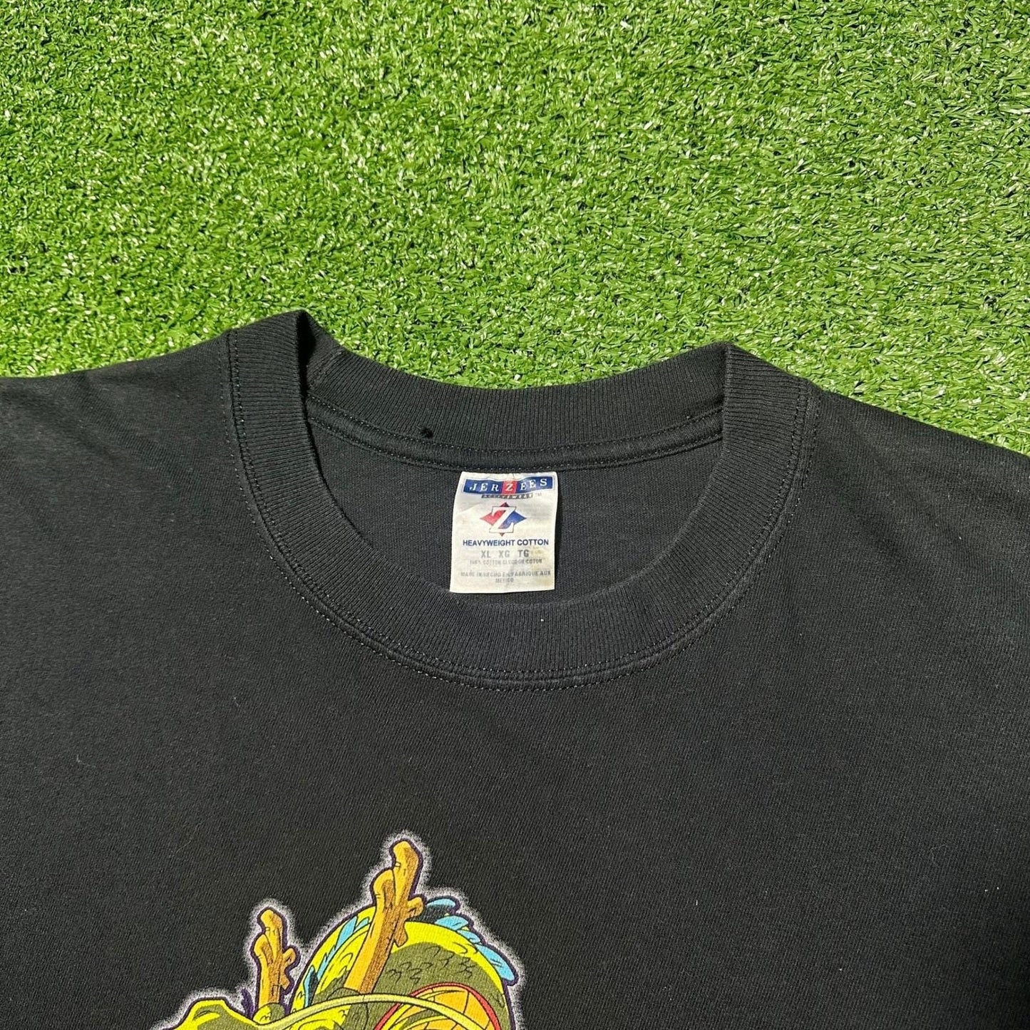 2000s Y2K Vintage Dragonball Z GT Trading Card Promo Tee Men's XL