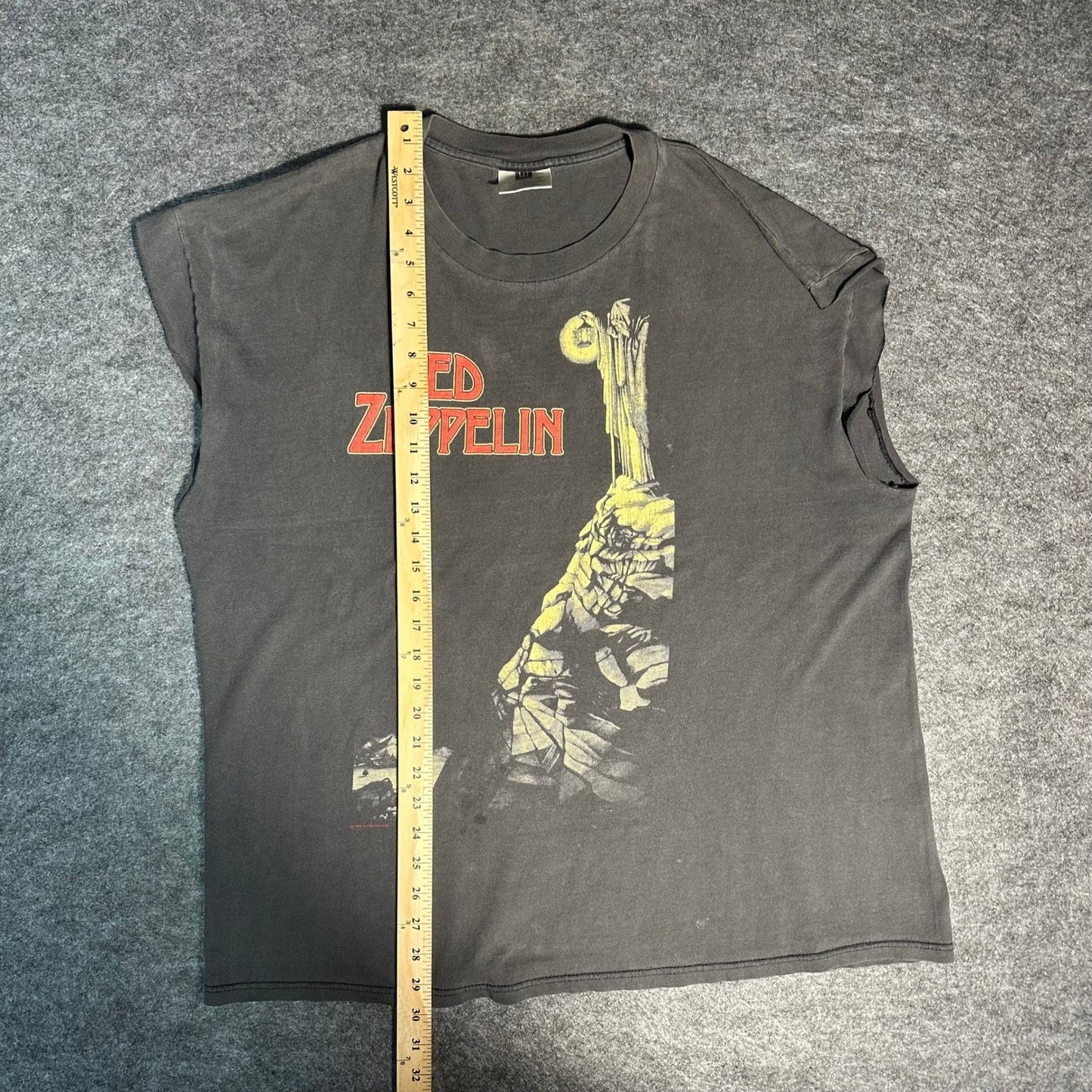 Vintage 90s Led Zeppelin Winterland Shirt XL 1986 Graphic Made USA/Mexico