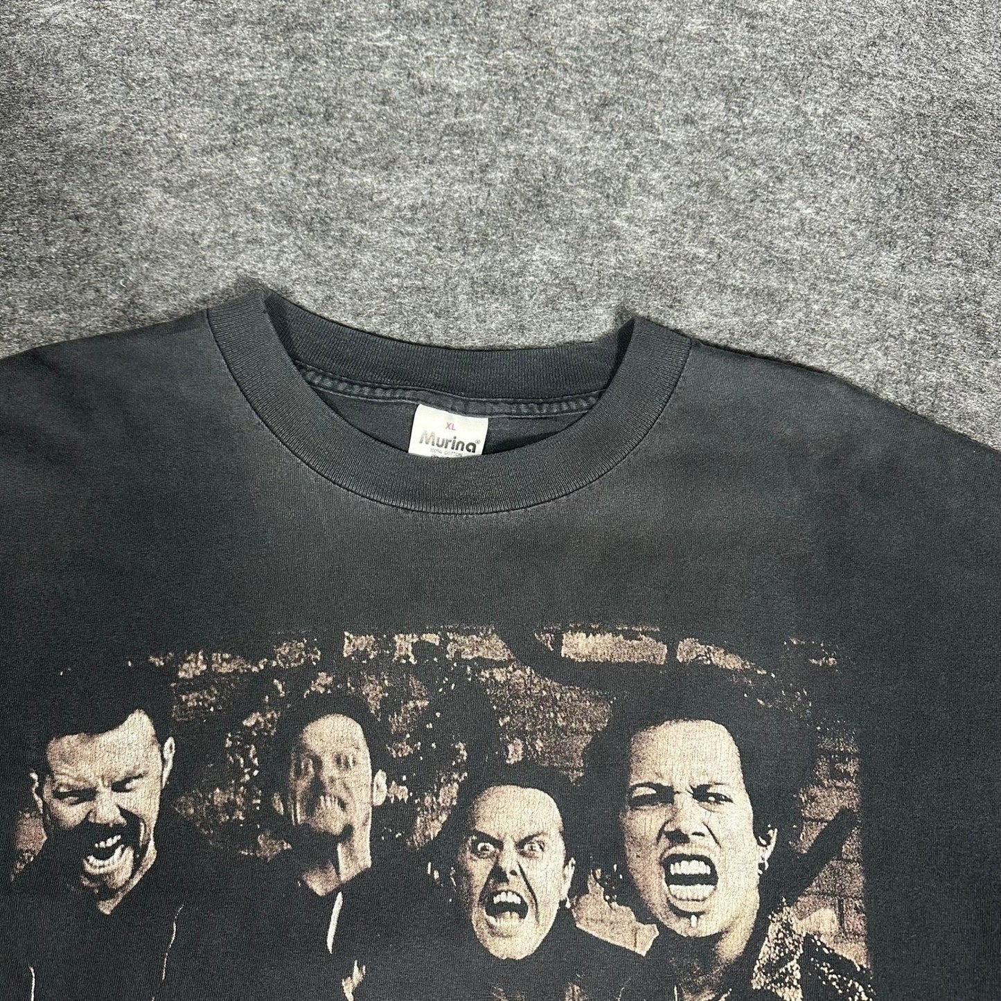 Rare Vintage 90s Metallica On The Load Again Tour T Shirt XL Giant Single Stitch