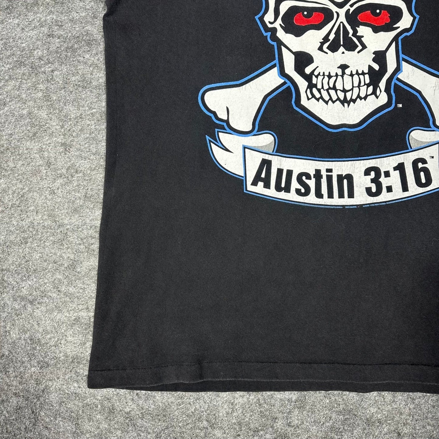 Vtg 1998 WWF STONE COLD STEVE AUSTIN 3:16 Shirt L CHANGES Tag Single Stitch