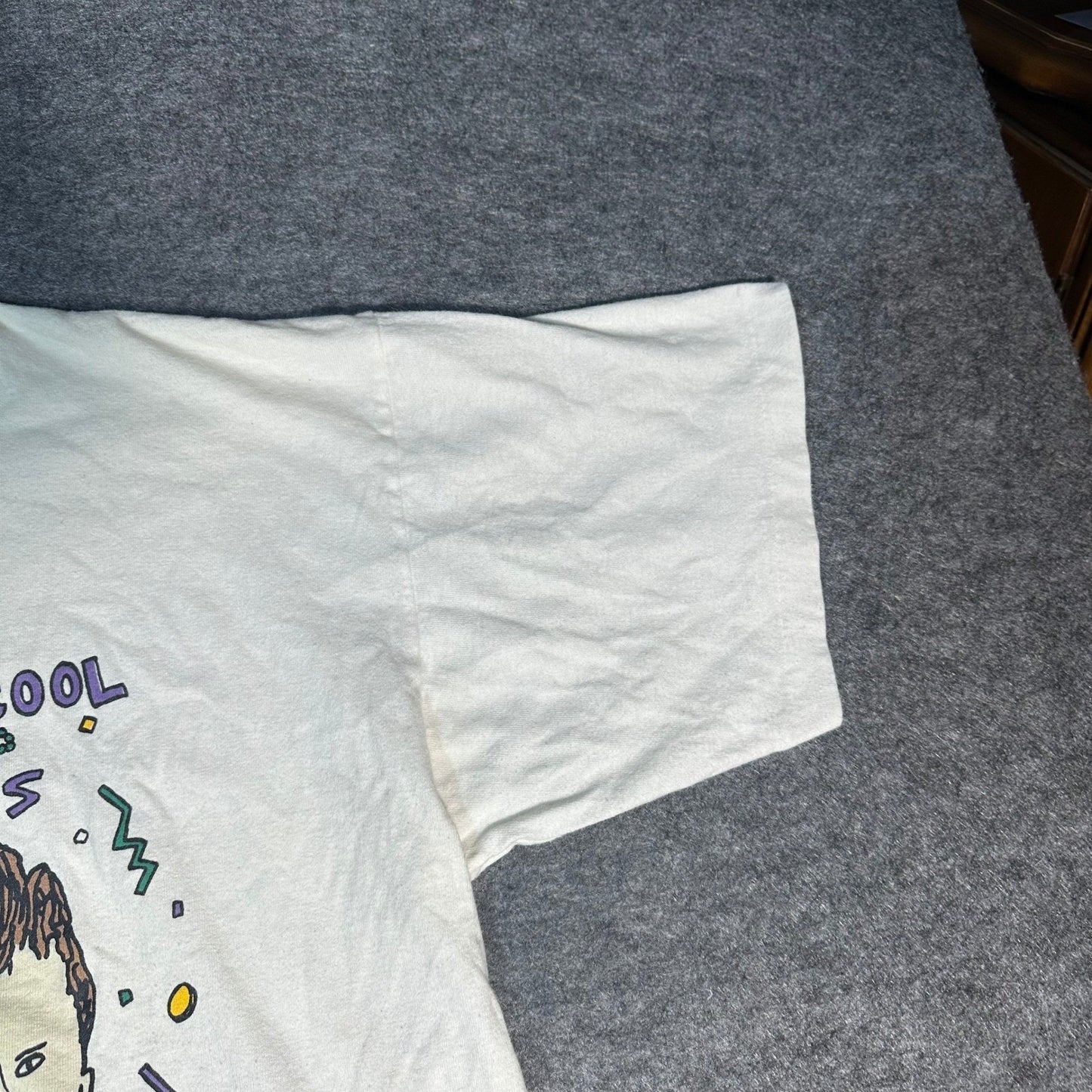 Rare Vintage 90s Beavis and ButtHead French Quarter Bourbon T Shirt Large