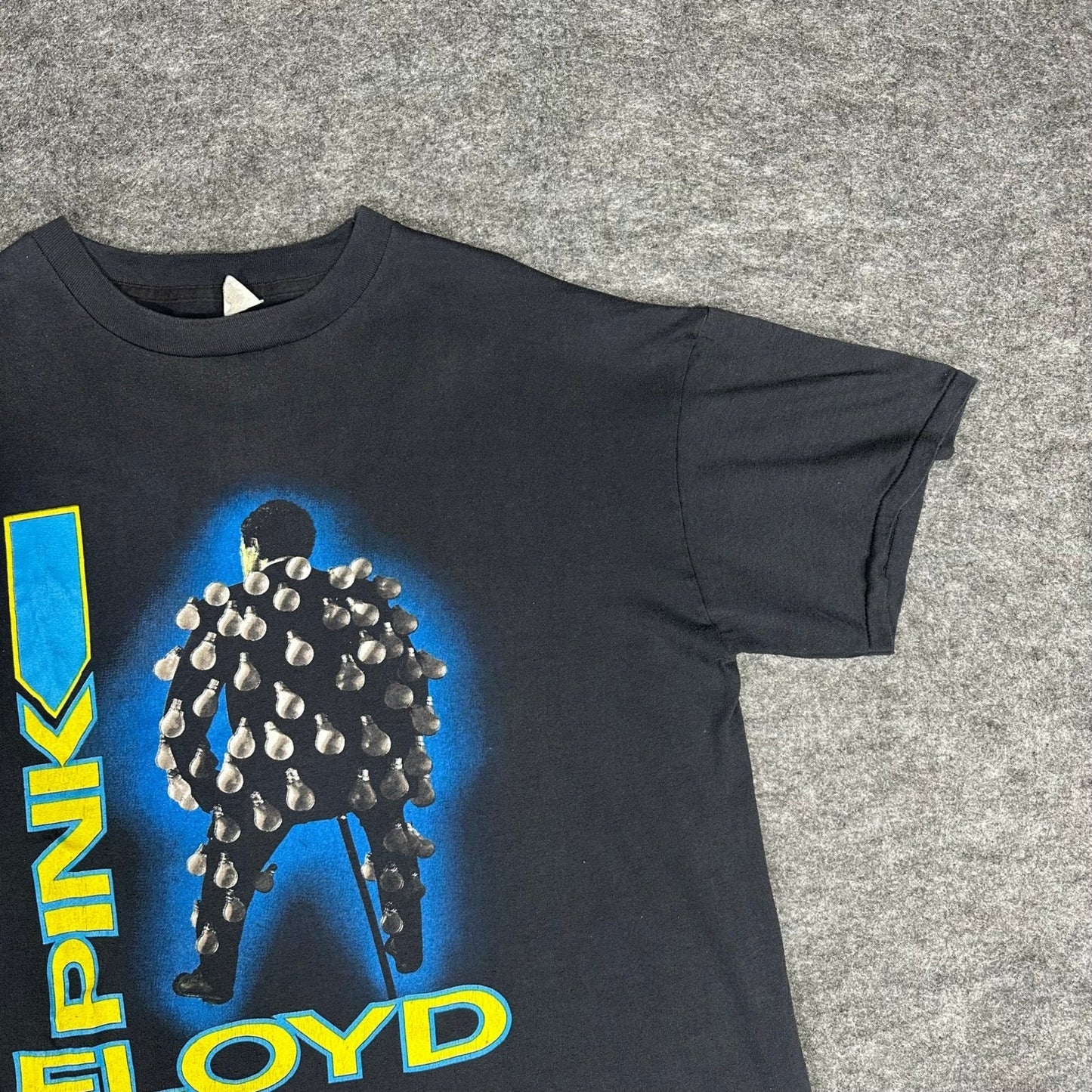 Vintage Pink Floyd Light Bulb Tour 1989 Concert T Shirt Mens XL
