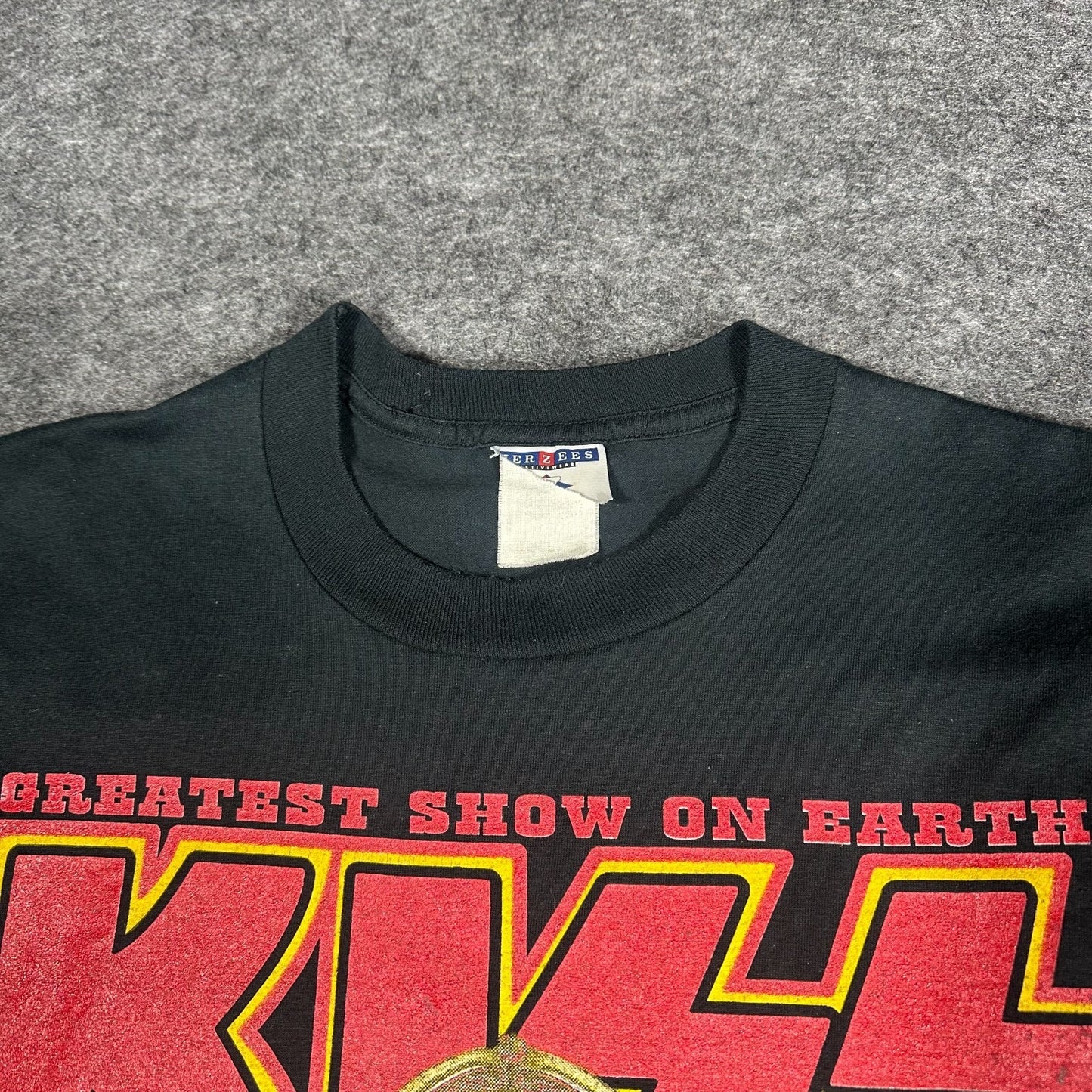 Rare Vintage 90s KISS Psycho Circus 1998 1999 World Tour Shirt Jerzees Men's L